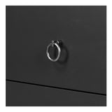 Reagan Black 6 Drawer Dresser - Ornate Home