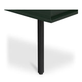 Reagan Deep Green 3 Drawer Nightstand - Ornate Home