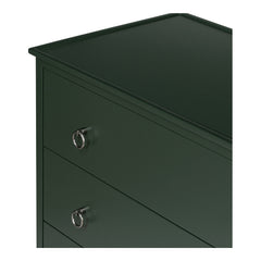 Reagan Deep Green 6 Drawer Dresser - Ornate Home