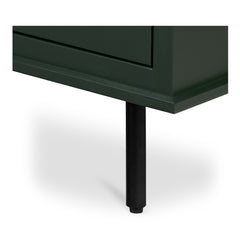 Reagan Deep Green 6 Drawer Dresser - Ornate Home