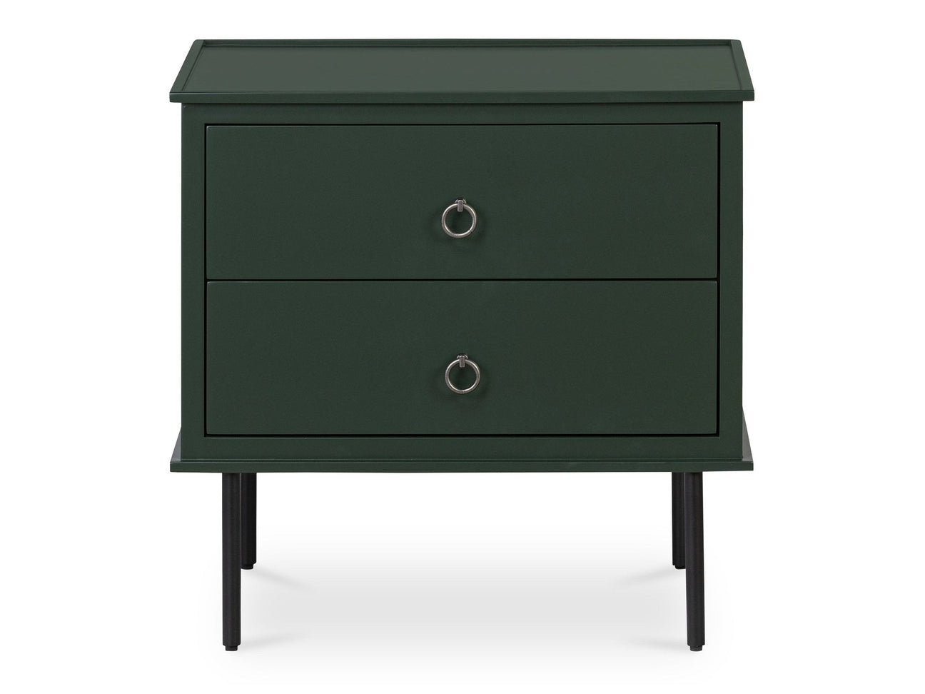 Reagan Deep Green Nightstand - Ornate Home