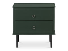 Reagan Deep Green Nightstand - Ornate Home
