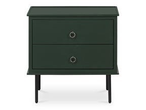Reagan Deep Green Nightstand - Ornate Home