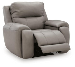 Real Moments Ash Power Recliner w/Audio Seating - Ornate Home