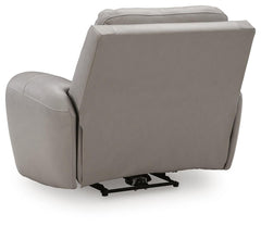 Real Moments Ash Power Recliner w/Audio Seating - Ornate Home