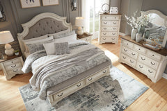 Realyn California King Upholstered Bed - Ornate Home