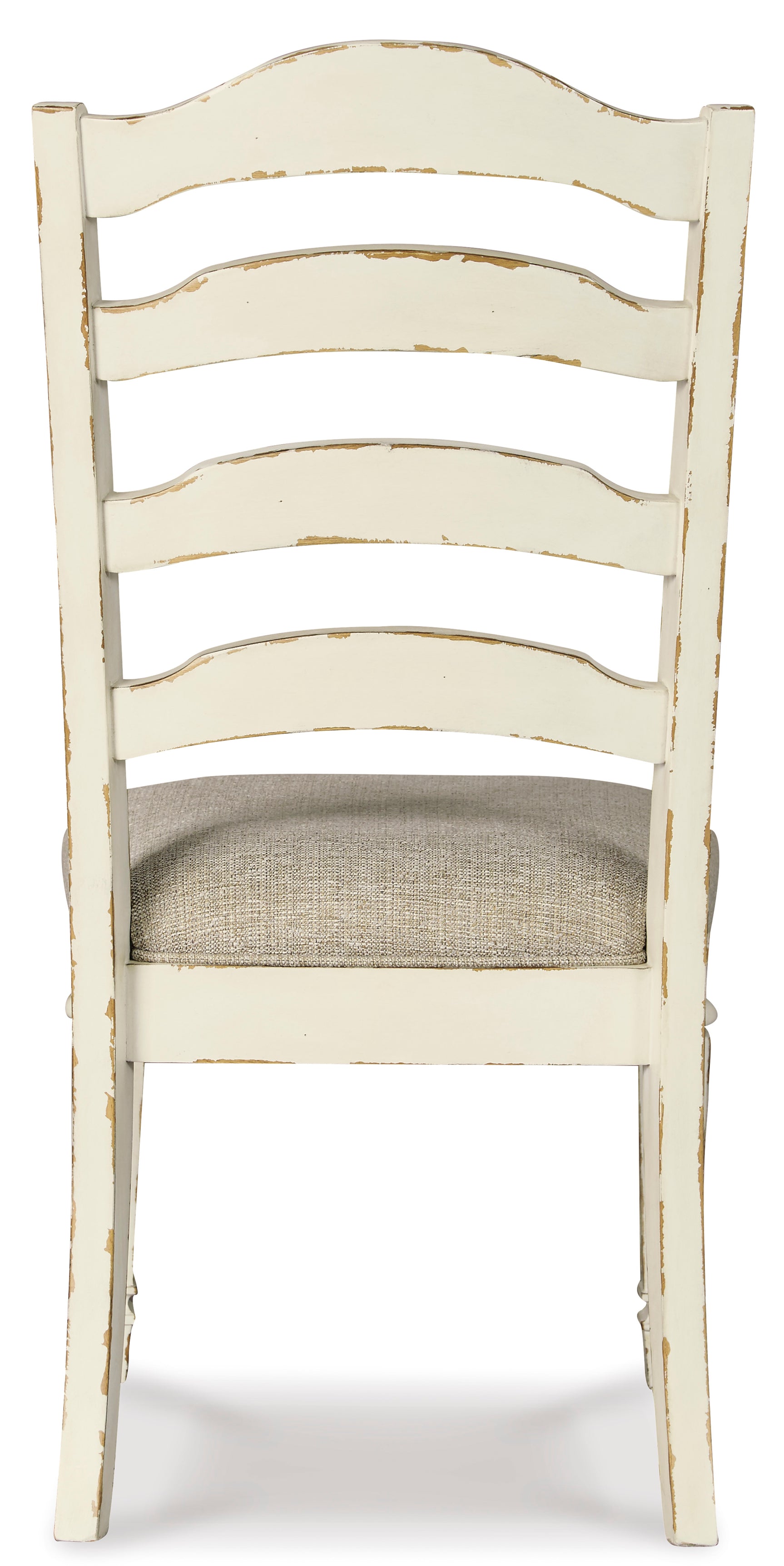 Realyn Chipped White Dining Chair (Set of 2) (Online Special Price) - Ornate Home