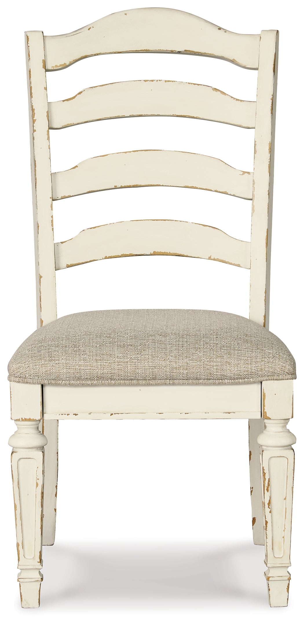 Realyn Chipped White Extension Dining Table and 6 Chairs (Online Special Price) - Ornate Home