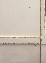 Realyn Chipped White XL 74" TV Stand w/Fireplace Option - Ornate Home