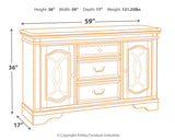 Realyn Dining Server (Online Special Price) - Ornate Home