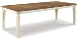 Realyn Dining Table w/ Extension Leaf - Ornate Home