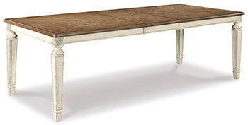 Realyn Dining Table w/ Extension Leaf - Ornate Home