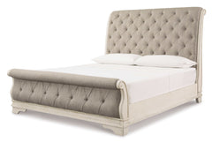 Realyn King Sleigh Bed - Ornate Home