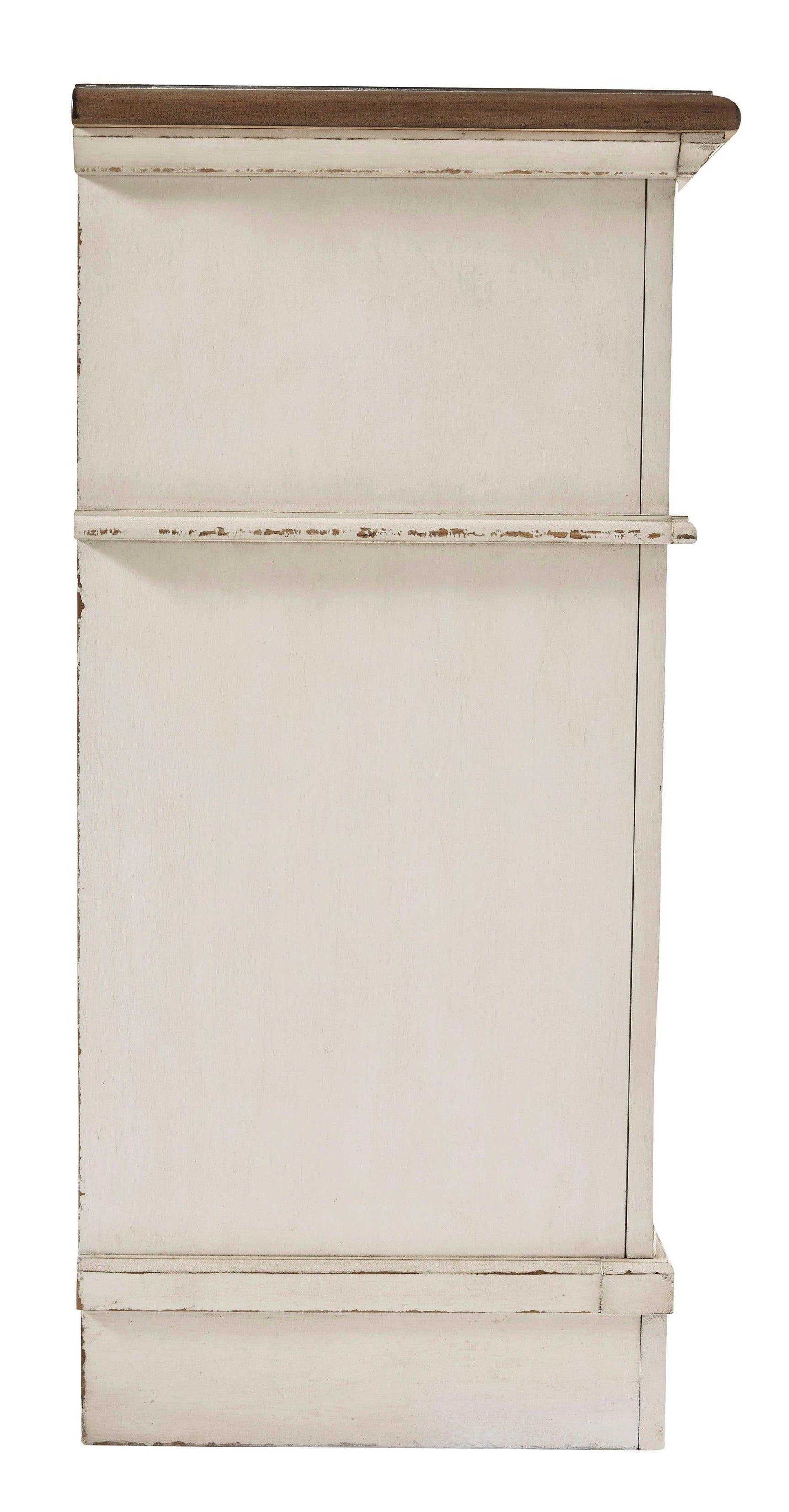 Realyn Mirrored Dresser w/ 6 Drawers - Ornate Home