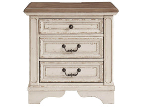 Realyn Nightstand w/ Three Drawer (Online Special Price) - Ornate Home
