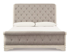 Realyn Queen Sleigh Bedroom Set / 5pc - Ornate Home