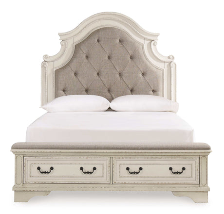 Realyn Queen Upholstered Bed - Ornate Home