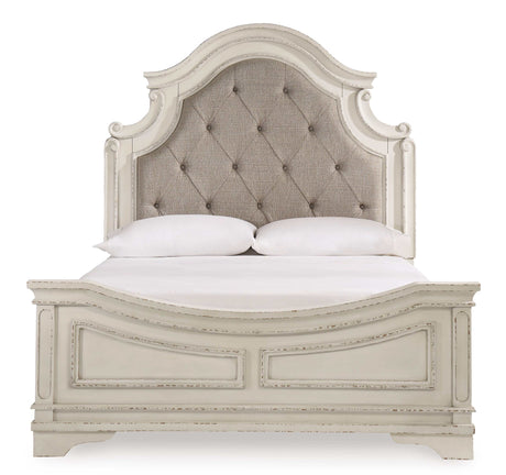 Realyn Queen Upholstered Panel Bed - Ornate Home