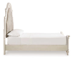 Realyn Queen Upholstered Panel Bed - Ornate Home