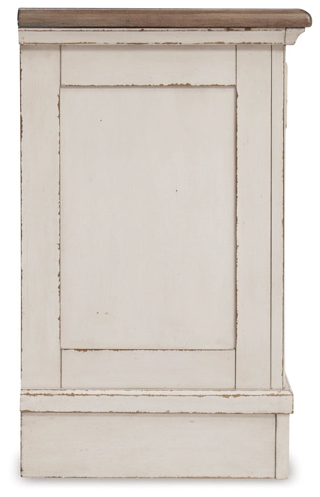 Realyn Queen Upholstered Panel Bedroom Set with 2 Nightstands - Ornate Home