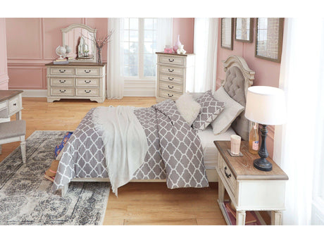 Realyn Twin Panel Youth Bedroom Set / 5pc - Ornate Home