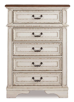 Realyn Twin Panel Youth Bedroom Set / 5pc - Ornate Home