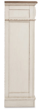 Realyn Two-tone Queen Panel Bedroom Set with Dresser, Chest and 2 Nightstands - Ornate Home
