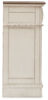 Realyn Two-tone Queen Upholstered Sleigh Bedroom Set with Dresser and 2 Nightstands (Online Special Price) - Ornate Home