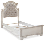 Realyn Two-tone Twin Bedroom Set with Dresser and Mirror - Ornate Home