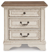 Realyn Two-tone Twin Day Bed with Storage, Dresser, Mirror and Nightstand (Online Special Price) - Ornate Home