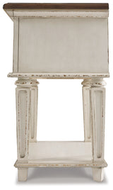 Realyn Two-tone Twin Panel Bedroom Set with Dresser, Mirror and Nightstand - Ornate Home