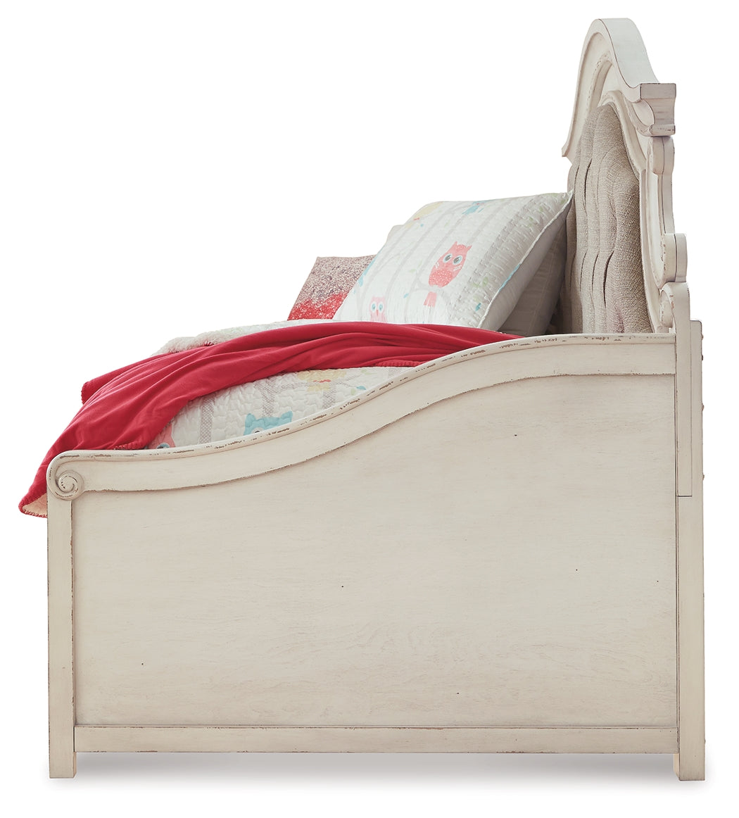 Realyn Two-tone Twin Storage Day Bedroom Set with Dresser (Online Special Price) - Ornate Home