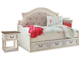 Realyn Two-tone Twin Storage Day Bedroom Set with Nightstand (Online Special Price) - Ornate Home