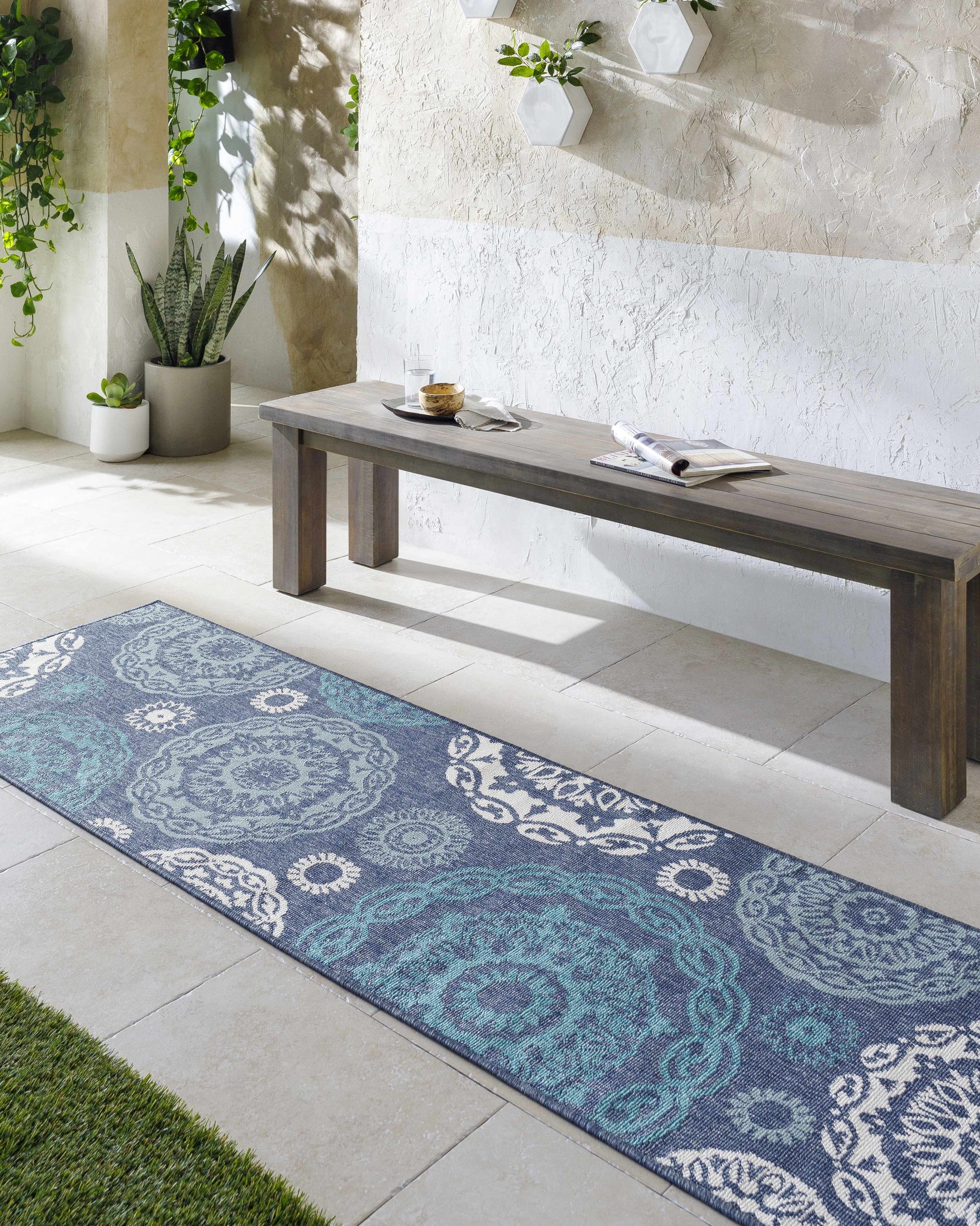 Reasnor Outdoor Area Rug - Clearance - Ornate Home