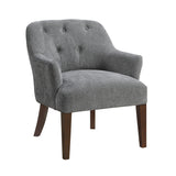 Rebecca Charcoal Accent Chair - Ornate Home