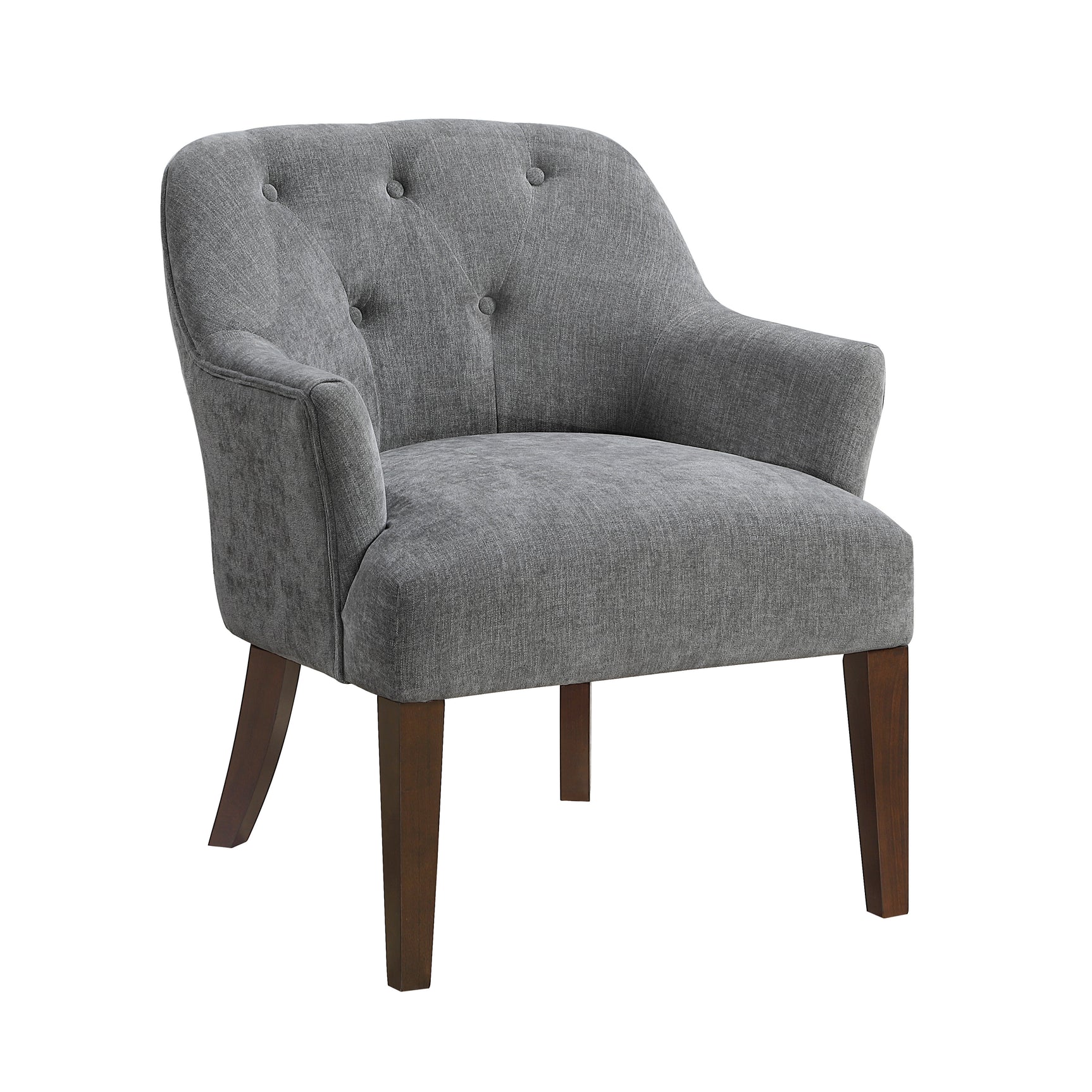 Rebecca Charcoal Accent Chair - Ornate Home