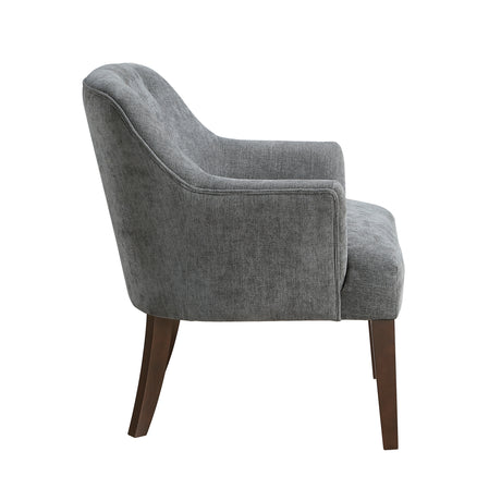 Rebecca Charcoal Accent Chair - Ornate Home