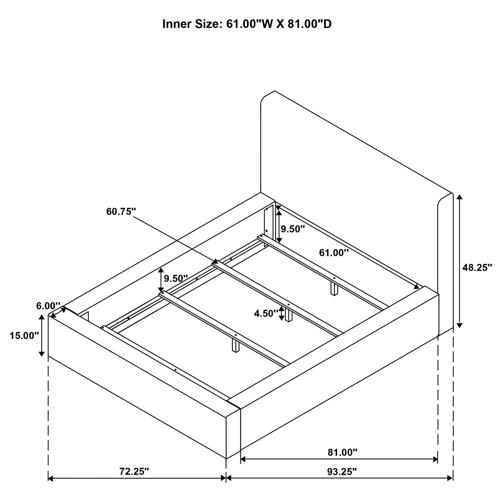 Rebecca Cream Faux Fur Upholstered Queen Bed - Ornate Home