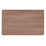 Rebi Walnut & Black Dining Table - Ornate Home