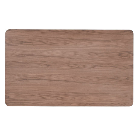 Rebi Walnut & Black Dining Table - Ornate Home