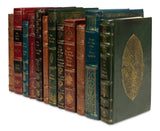 Rebound Brown Leather Books Assorted (Set of 12) - Ornate Home