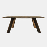 Reclamation Brown Dining Table - Ornate Home