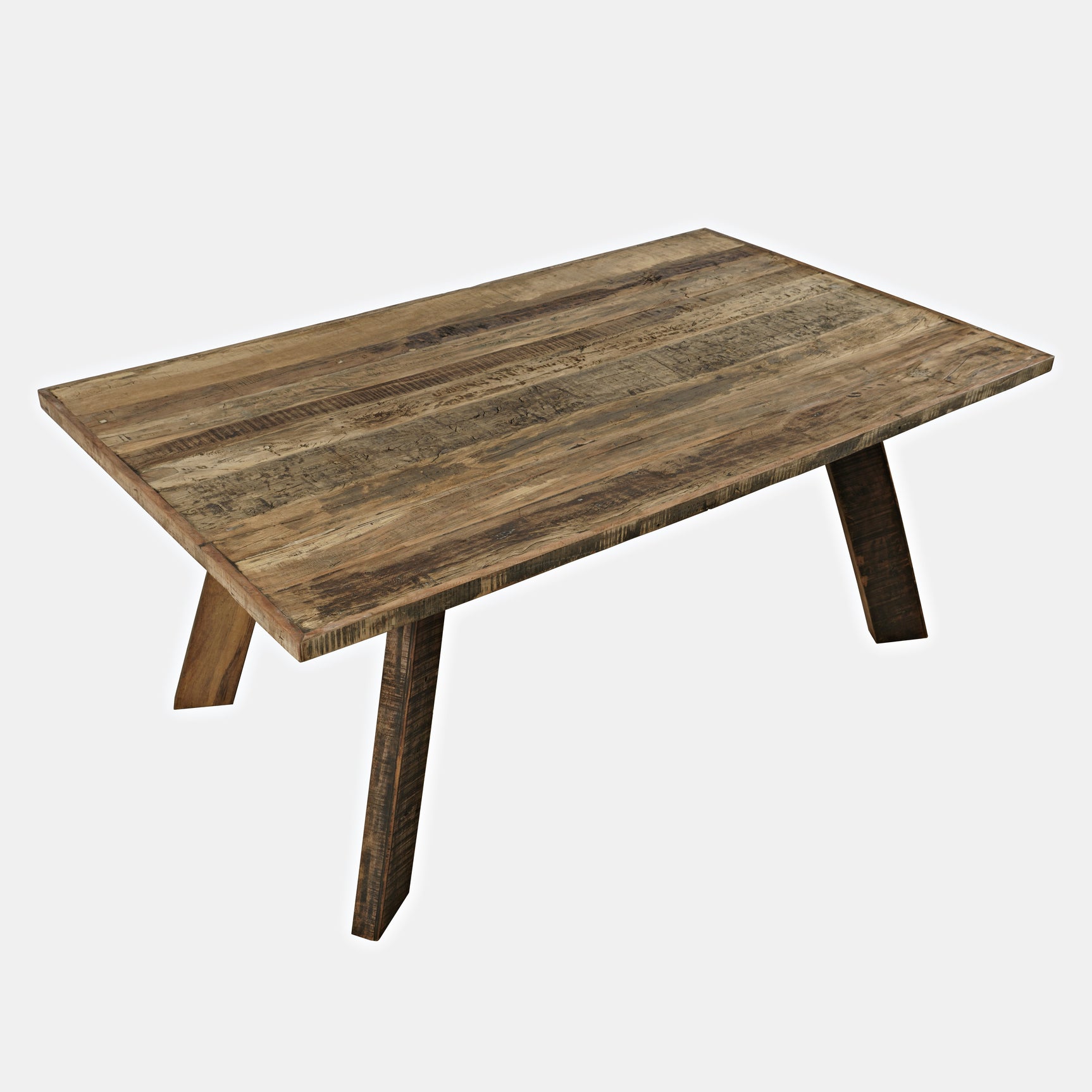 Reclamation Brown Dining Table - Ornate Home