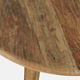 Reclamation Brown Round Dining Table - Ornate Home