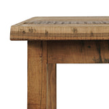Reclamation Rustic Brown Chairside Table - Ornate Home
