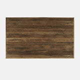 Reclamation Rustic Brown Rectangle Cocktail Table - Ornate Home