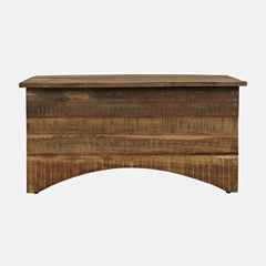 Reclamation Rustic Brown Storage Trunk - Ornate Home