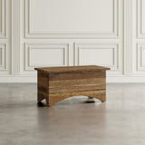 Reclamation Rustic Brown Storage Trunk - Ornate Home