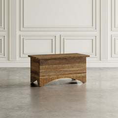 Reclamation Rustic Brown Storage Trunk - Ornate Home