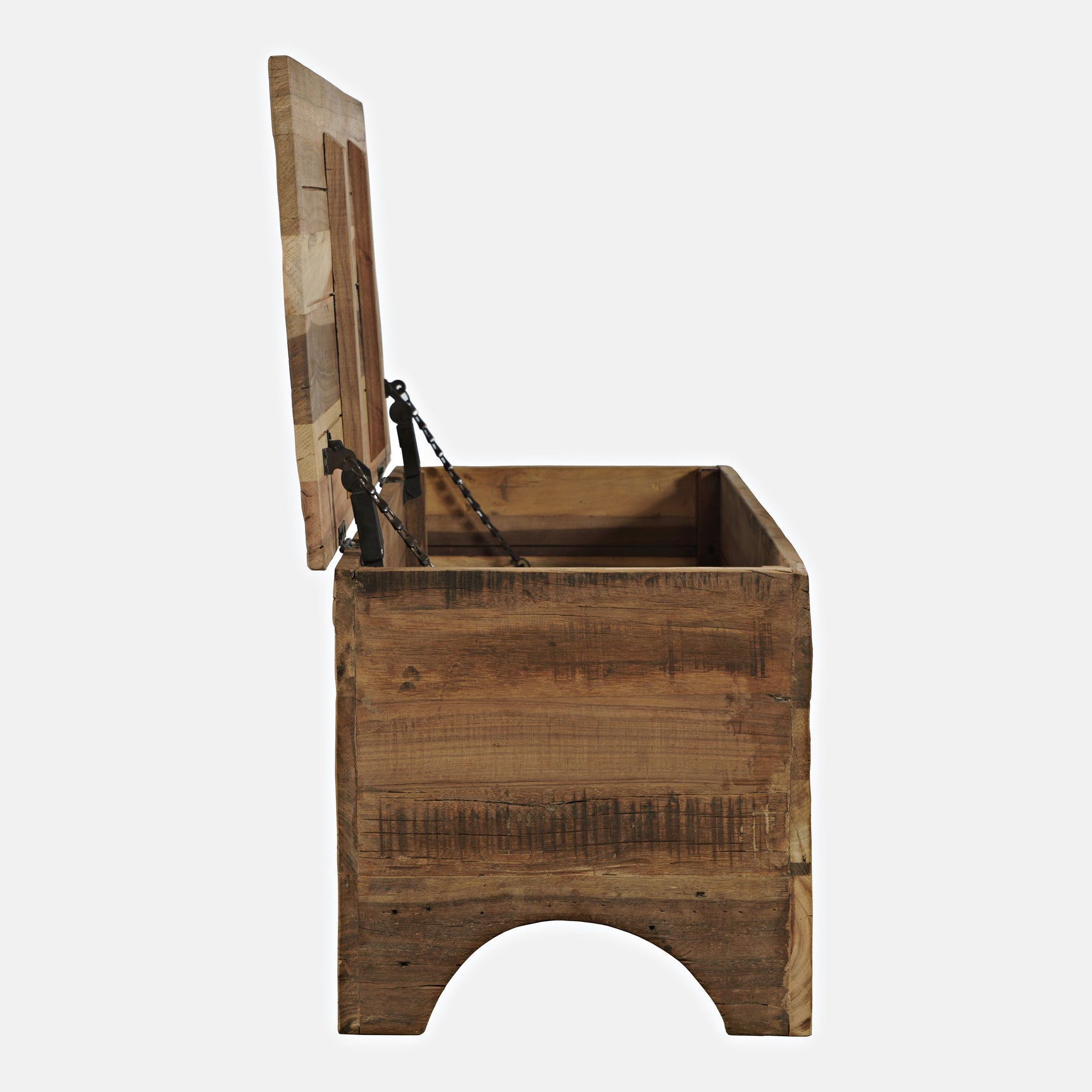 Reclamation Rustic Brown Storage Trunk - Ornate Home
